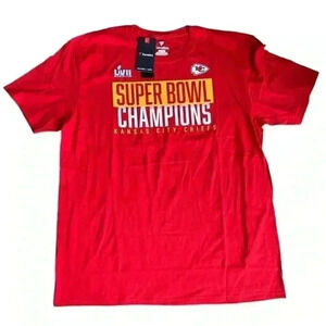Fanatics New with Tags NFL Kansas City Chiefs Super Bowl Champs Shirt Size XL